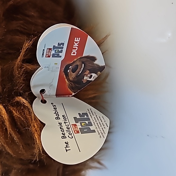 Ty Beanie Baby Secret life of Pets Duke - Picture 3 of 3